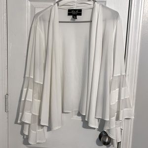 Silk White Blouse.
